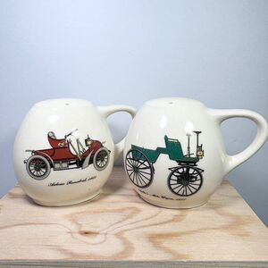 Antique Cars Salt & Pepper Shakers